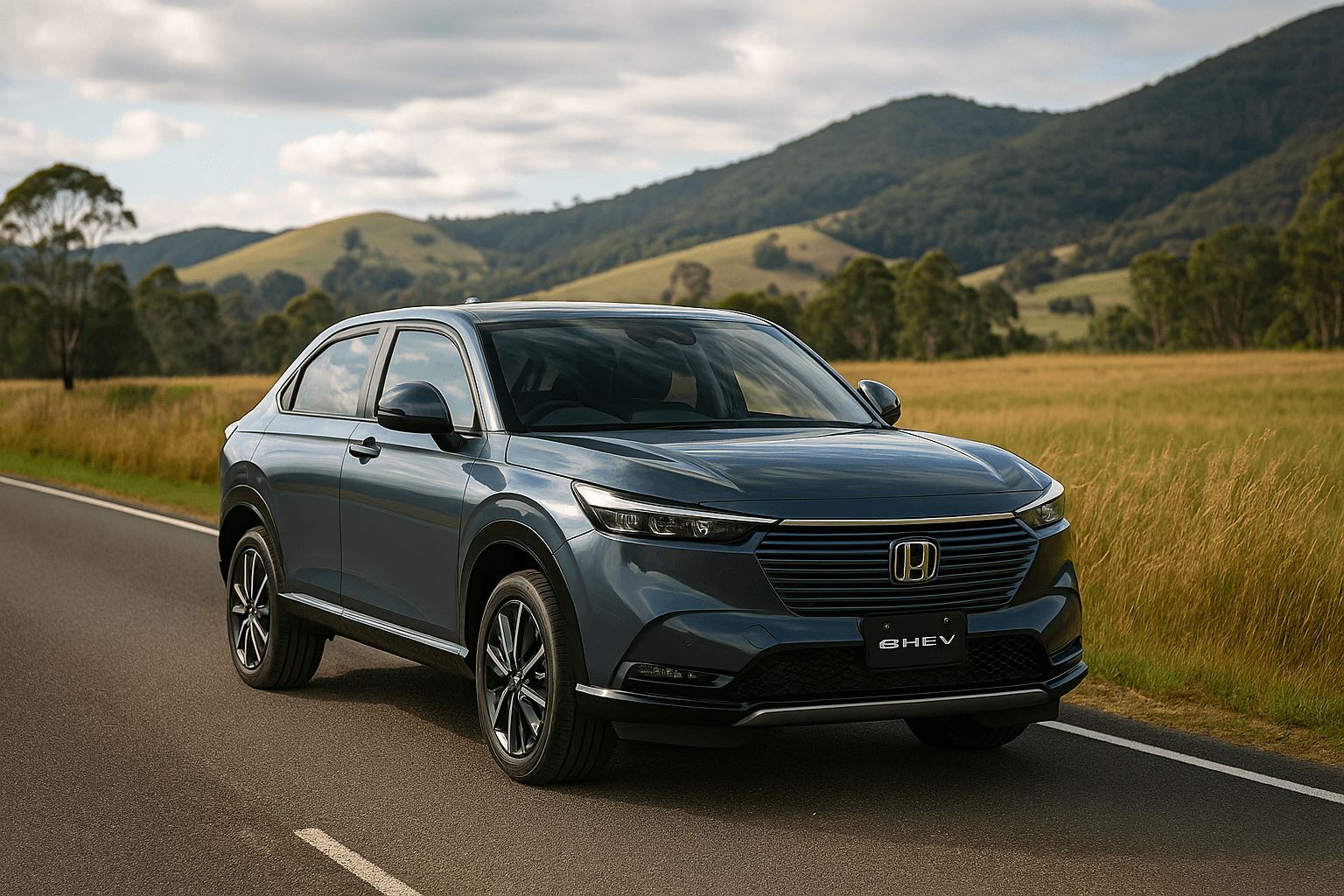 Honda Vezel Hybrid nice scenary