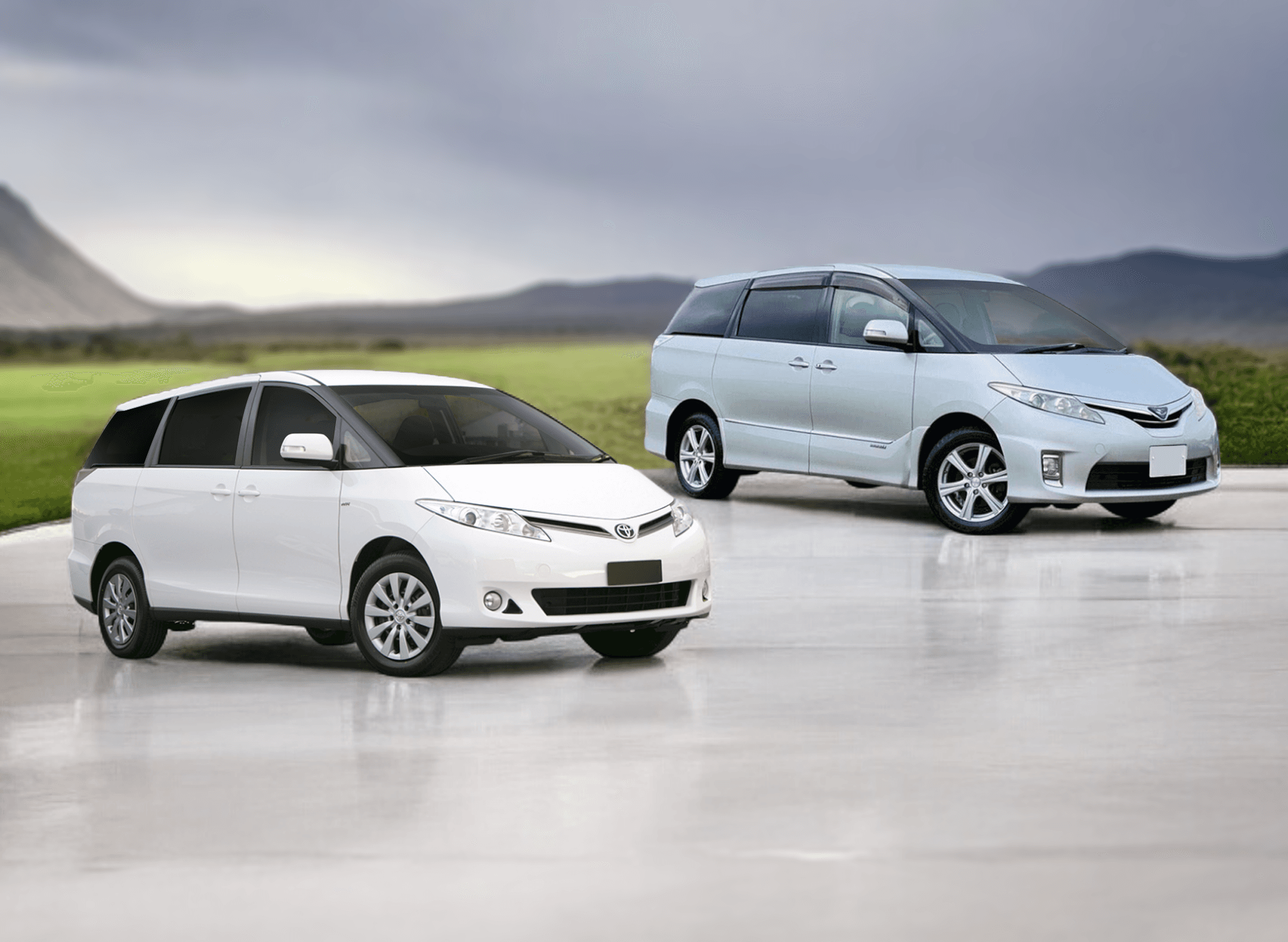 Toyota Estima vs Tarago