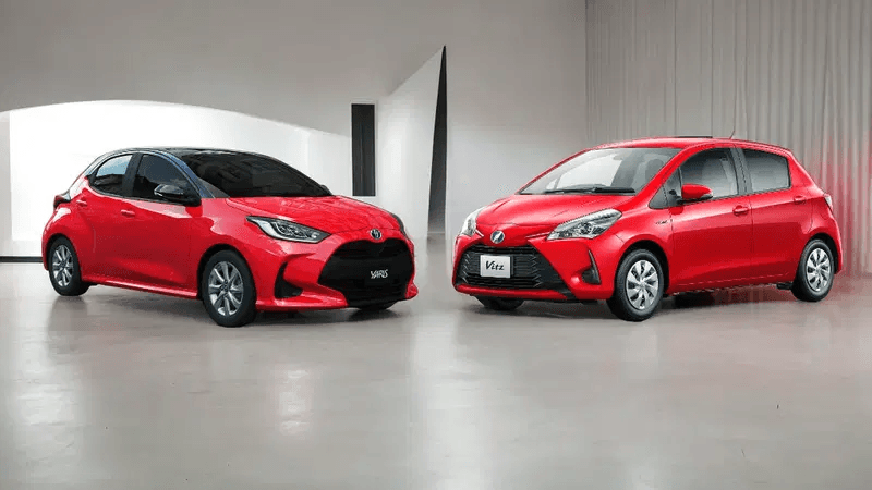 Australian Sold Toyota Vitz vs Yaris Hybrid Image