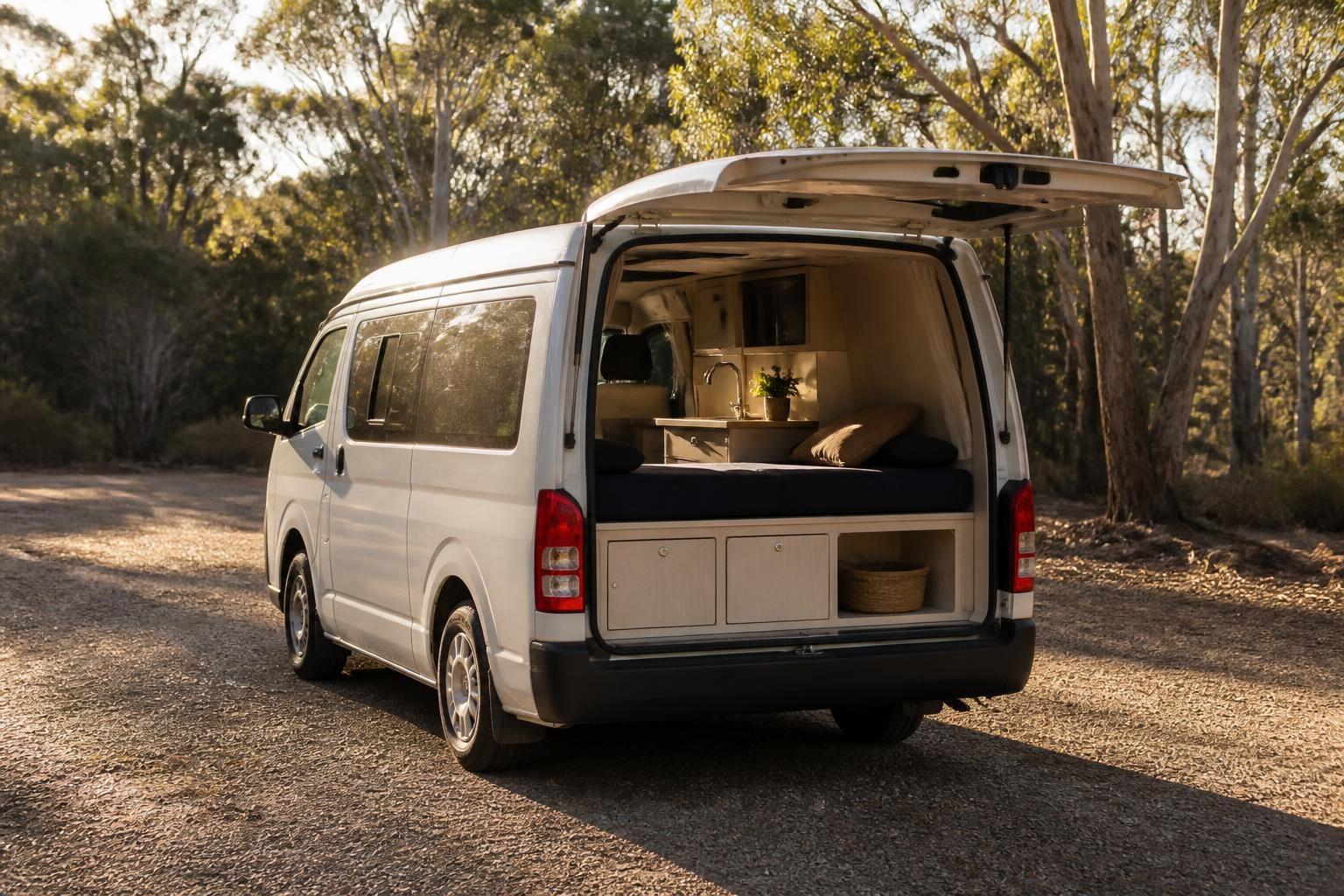Cover image of Toyota HiAce in Australia. Cover image of Toyota HiAce in Australia.
