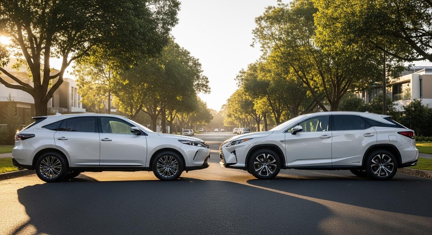 toyota harrier vs lexus rx450h import toyota harrier vs lexus rx450h import