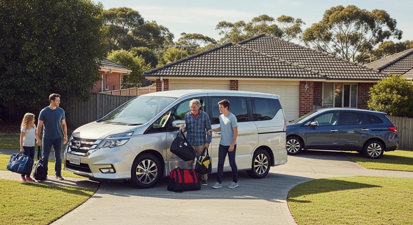 Cover image of Nissan Serena and Nissan Serena Highway Star V GFC27 in Australia. Cover image of Nissan Serena and Nissan Serena Highway Star V GFC27 in Australia.