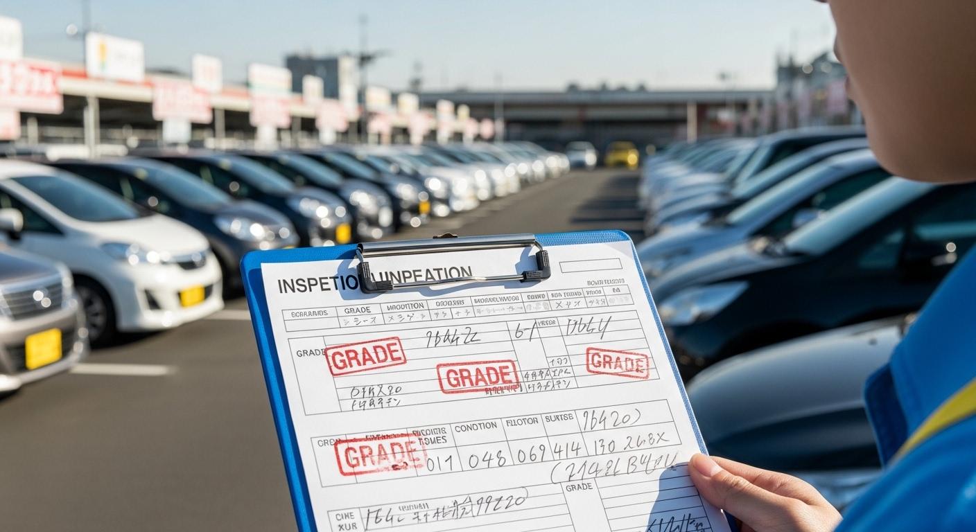 Cover image of Japanese Auction Grades Explained for Australian JDM Buyers in Australia. Cover image of Japanese Auction Grades Explained for Australian JDM Buyers in Australia.