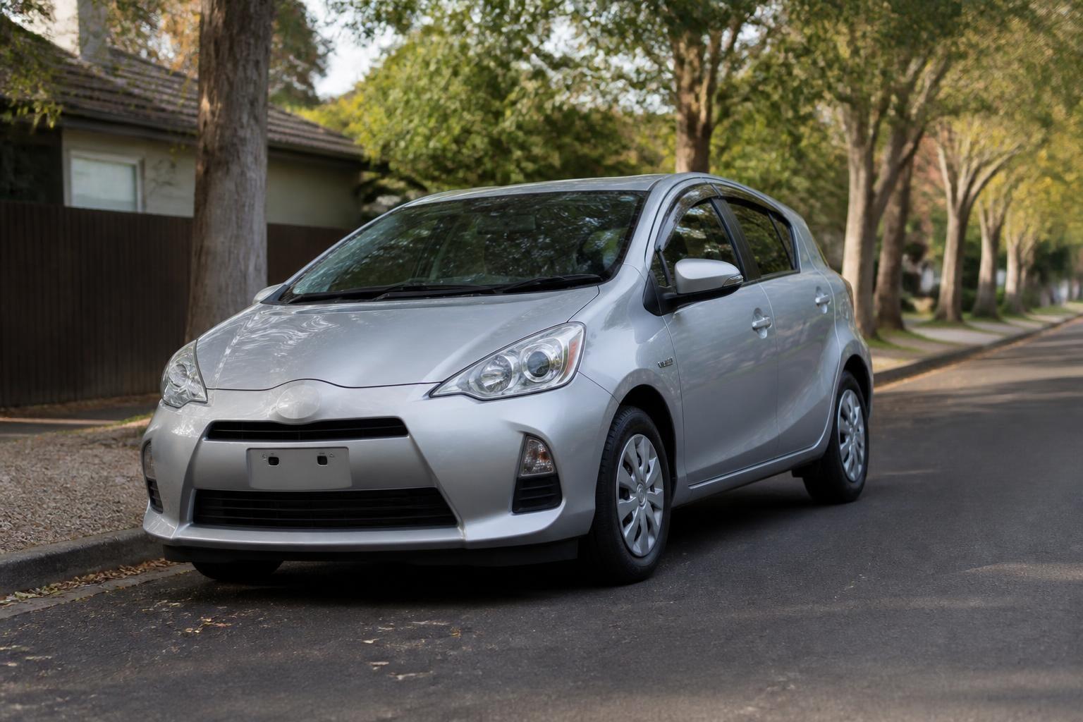 Cover image of Toyota Aqua in Australia. Cover image of Toyota Aqua in Australia.