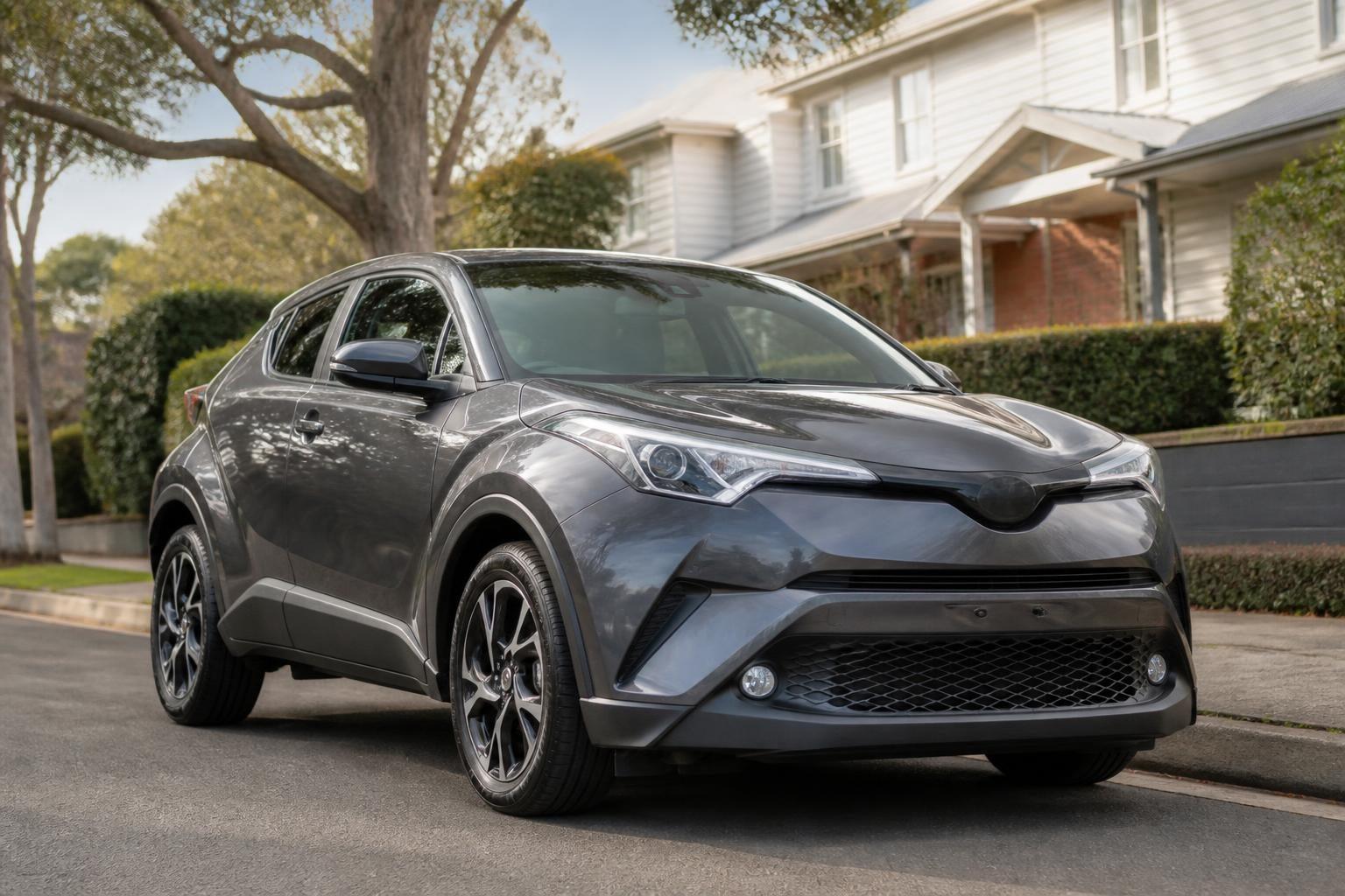 Cover image of Toyota C-HR in Australia. Cover image of Toyota C-HR in Australia.