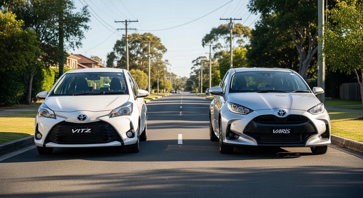 Toyota Vitz Hybrid vs Toyota Yaris Australia Toyota Vitz Hybrid vs Toyota Yaris Australia