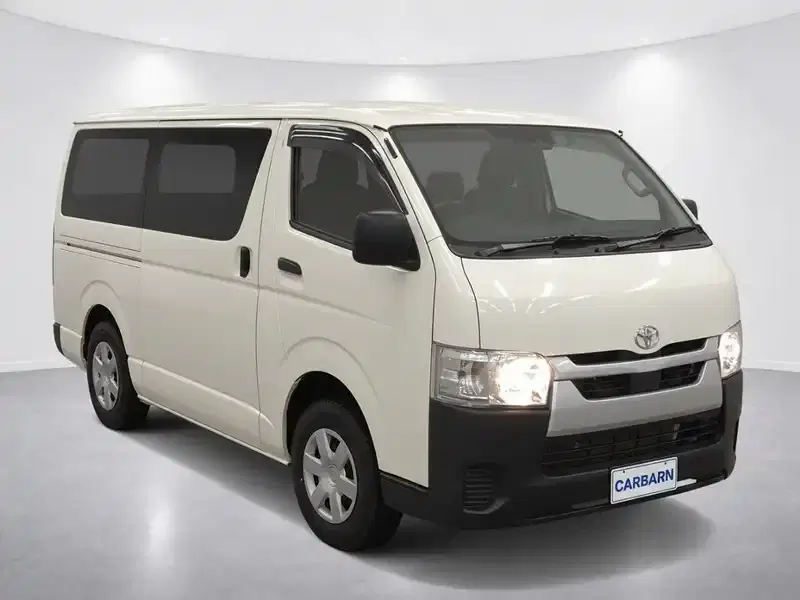 2021 Toyota Hiace GDH206V in White — exterior view 1 2021 Toyota Hiace GDH206V in White — exterior view 1