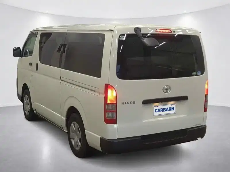 2021 Toyota Hiace GDH206V in White — exterior view 2 2021 Toyota Hiace GDH206V in White — exterior view 2