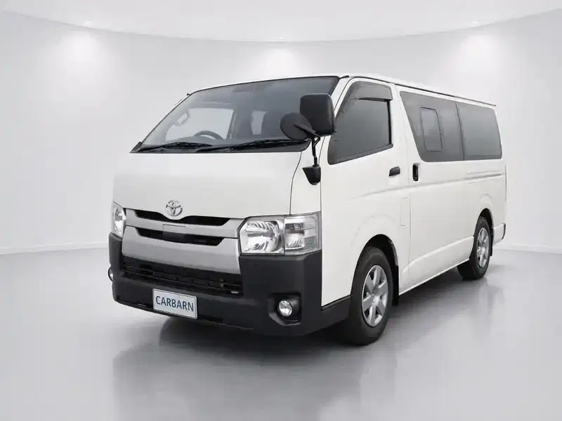 2018 Toyota Hiace TRH200V in White — exterior view 2 2018 Toyota Hiace TRH200V in White — exterior view 2