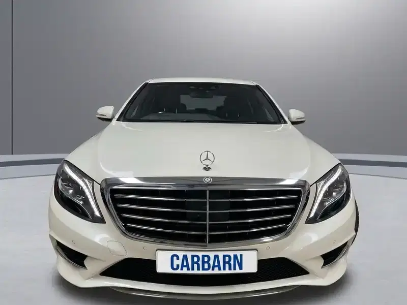 2015 Mercedes-benz S-Class W222 in White — exterior view 8 2015 Mercedes-benz S-Class W222 in White — exterior view 8