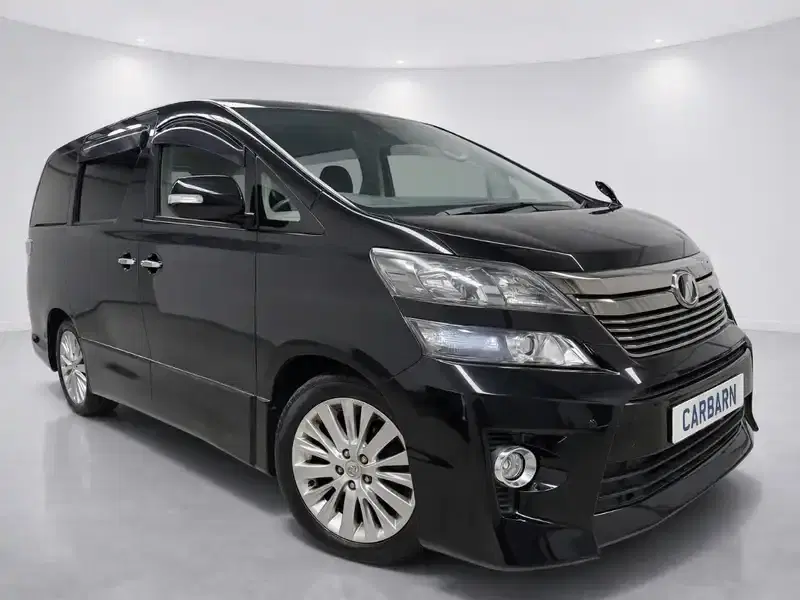 2014 Toyota Vellfire ANH20 in Black — exterior view 1 2014 Toyota Vellfire ANH20 in Black — exterior view 1