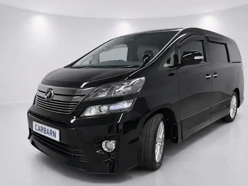 2014 Toyota Vellfire ANH20 in Black — exterior view 2 2014 Toyota Vellfire ANH20 in Black — exterior view 2