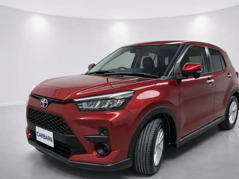 2022 Toyota Raize A202A in Red — exterior view 2 2022 Toyota Raize A202A in Red — exterior view 2