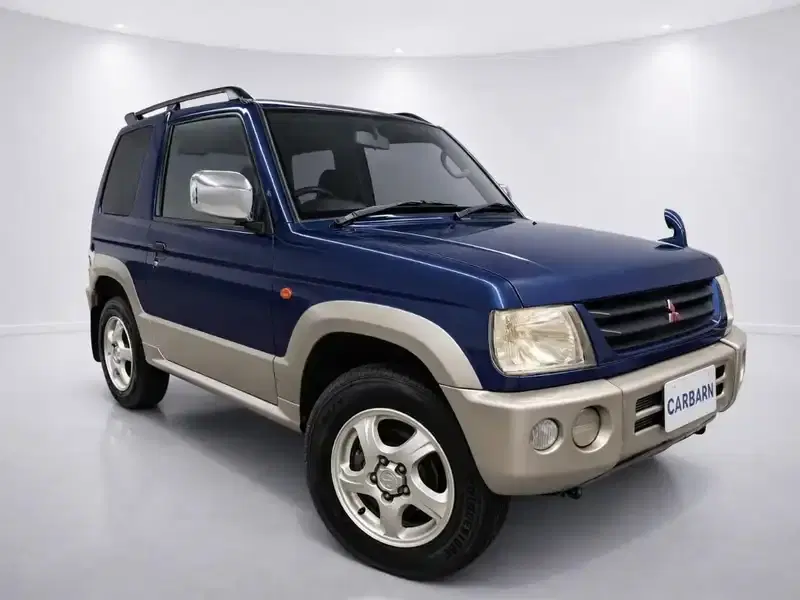 1998 Mitsubishi Pajero H53A in Blue — exterior view 1 1998 Mitsubishi Pajero H53A in Blue — exterior view 1