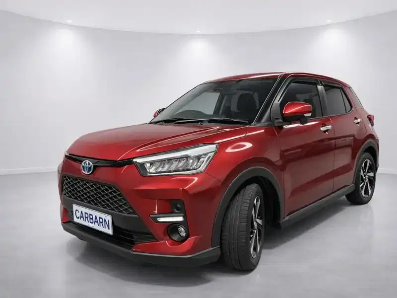 2022 Toyota Raize A202A in Red — exterior view 2 2022 Toyota Raize A202A in Red — exterior view 2