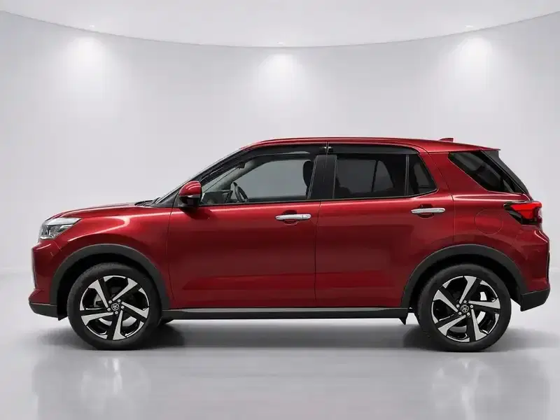 2022 Toyota Raize A202A in Red — exterior view 3 2022 Toyota Raize A202A in Red — exterior view 3