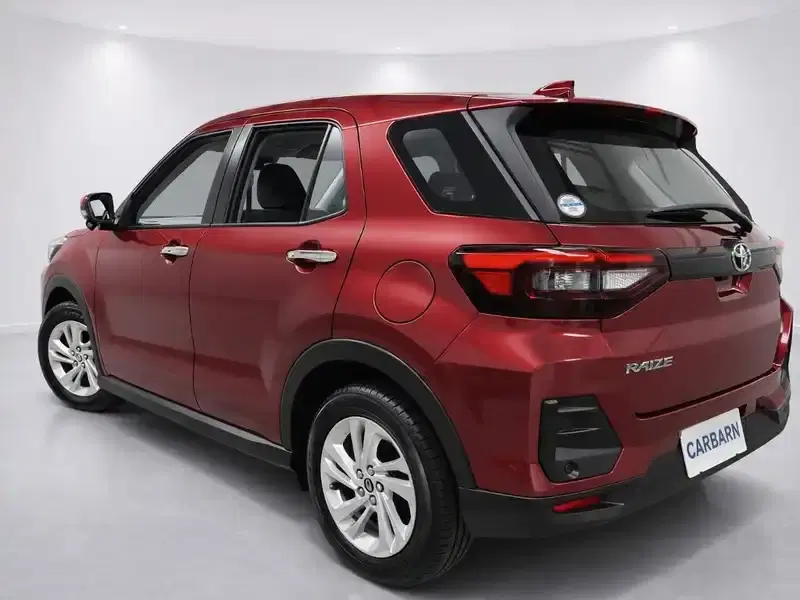 2022 Toyota Raize A202A in Red — exterior view 3 2022 Toyota Raize A202A in Red — exterior view 3