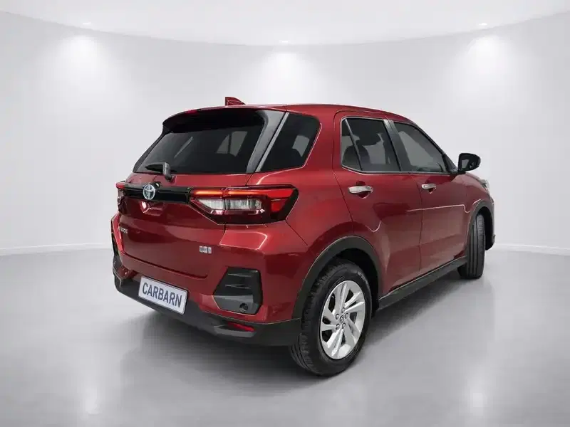 2022 Toyota Raize A202A in Red — exterior view 5 2022 Toyota Raize A202A in Red — exterior view 5