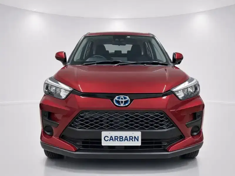 2022 Toyota Raize A202A in Red — exterior view 7 2022 Toyota Raize A202A in Red — exterior view 7