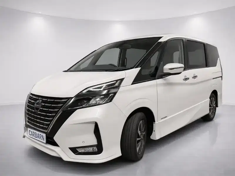2021 Nissan Serena GFC27 in Pearl — exterior view 2 2021 Nissan Serena GFC27 in Pearl — exterior view 2
