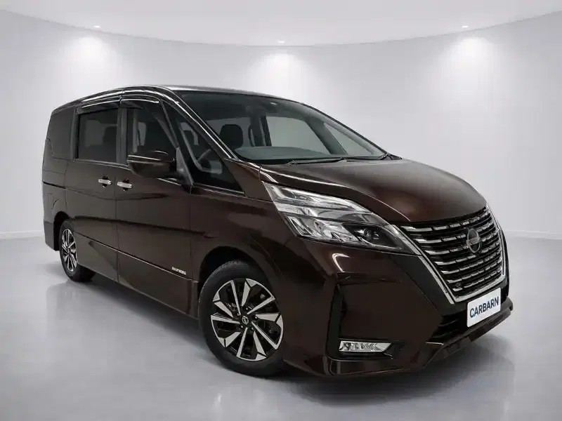 2021 Nissan Serena GFC27 in Brown — exterior view 1 2021 Nissan Serena GFC27 in Brown — exterior view 1