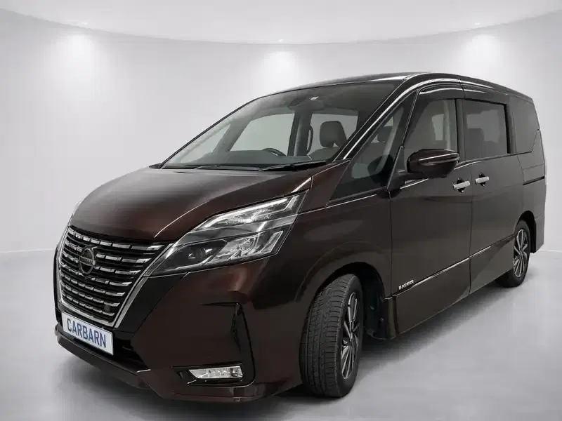 2021 Nissan Serena GFC27 in Brown — exterior view 2 2021 Nissan Serena GFC27 in Brown — exterior view 2