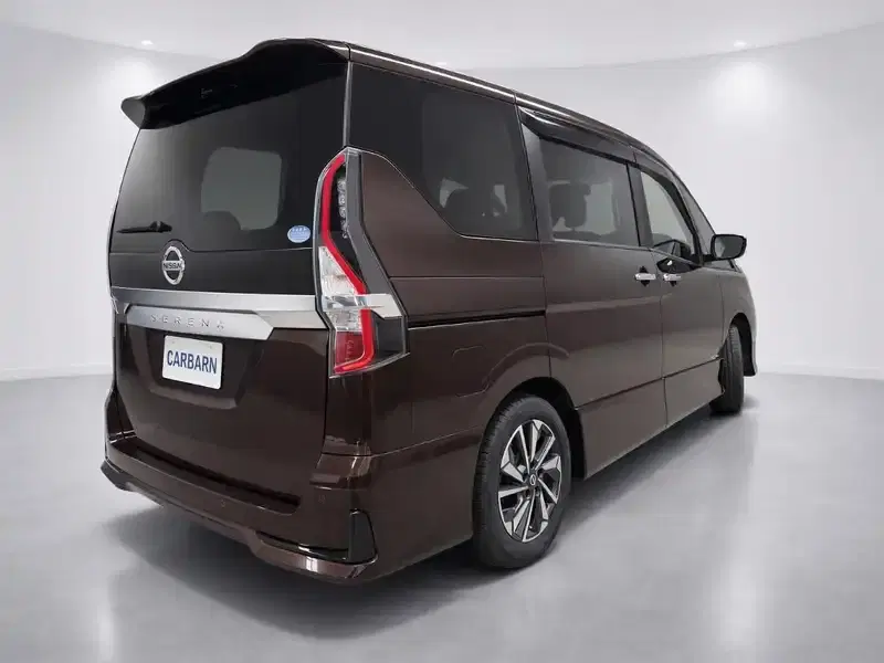2021 Nissan Serena GFC27 in Brown — exterior view 5 2021 Nissan Serena GFC27 in Brown — exterior view 5