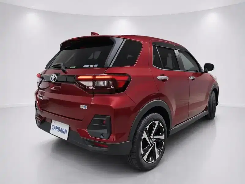 2022 Toyota Raize A202A in Red — exterior view 6 2022 Toyota Raize A202A in Red — exterior view 6