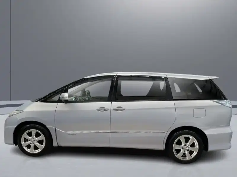 2009 Toyota Estima AHR20W in Blue — exterior view 3 2009 Toyota Estima AHR20W in Blue — exterior view 3