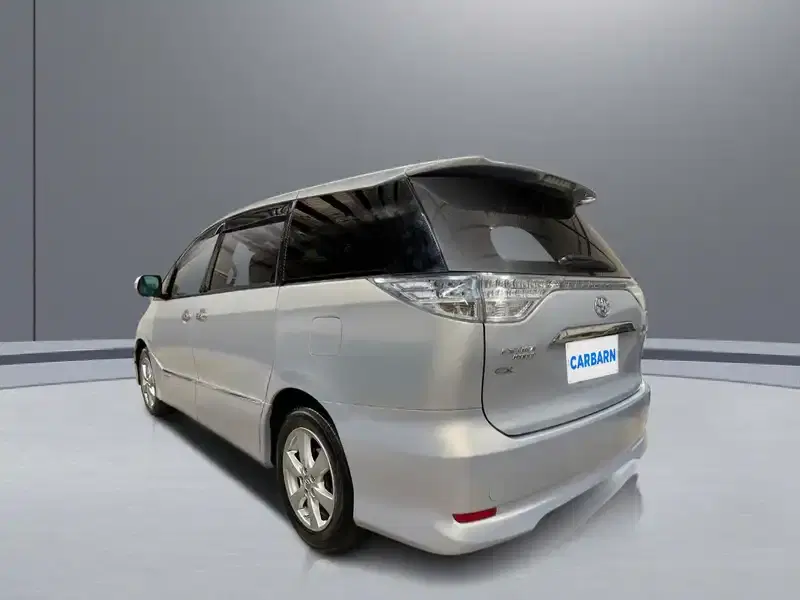 2009 Toyota Estima AHR20W in Blue — exterior view 4 2009 Toyota Estima AHR20W in Blue — exterior view 4