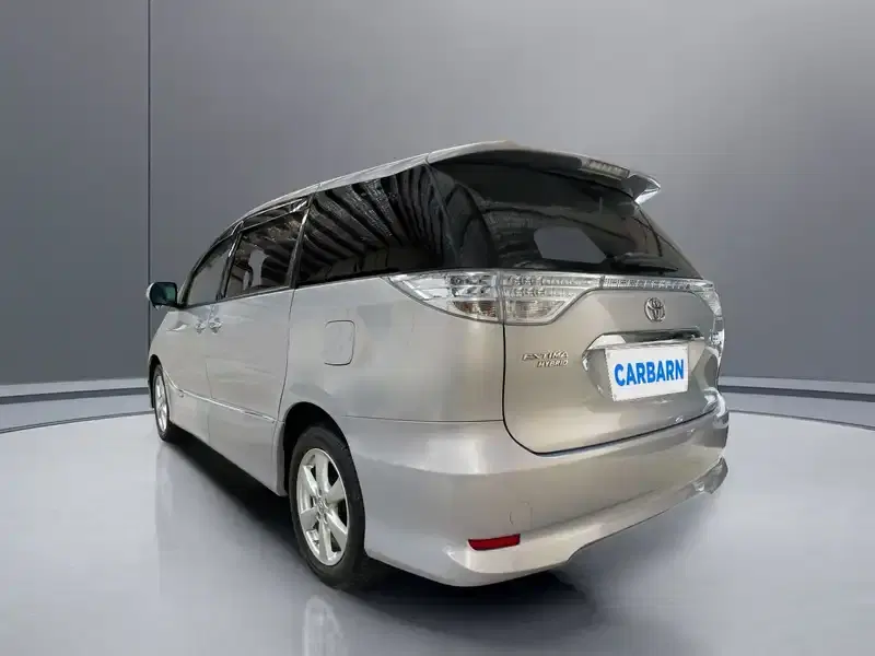 2009 Toyota Estima AHR20W in Purple — exterior view 4 2009 Toyota Estima AHR20W in Purple — exterior view 4