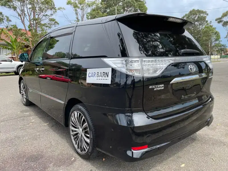 2010 Toyota Estima AHR20W in Black — exterior view 4 2010 Toyota Estima AHR20W in Black — exterior view 4