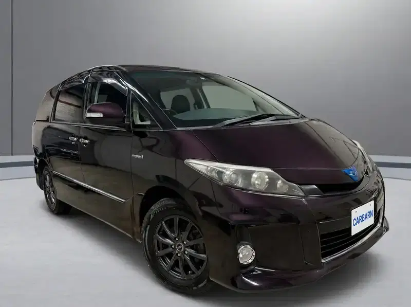 2013 Toyota Estima AHR20W in Purple — exterior view 1 2013 Toyota Estima AHR20W in Purple — exterior view 1