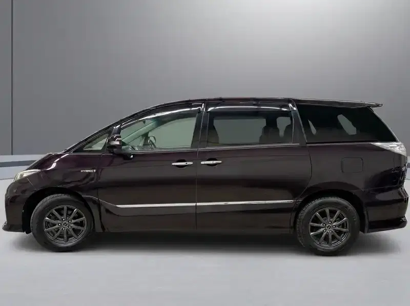 2013 Toyota Estima AHR20W in Purple — exterior view 3 2013 Toyota Estima AHR20W in Purple — exterior view 3