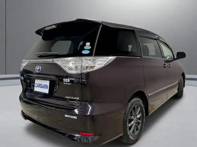 2013 Toyota Estima AHR20W in Purple — exterior view 6 2013 Toyota Estima AHR20W in Purple — exterior view 6