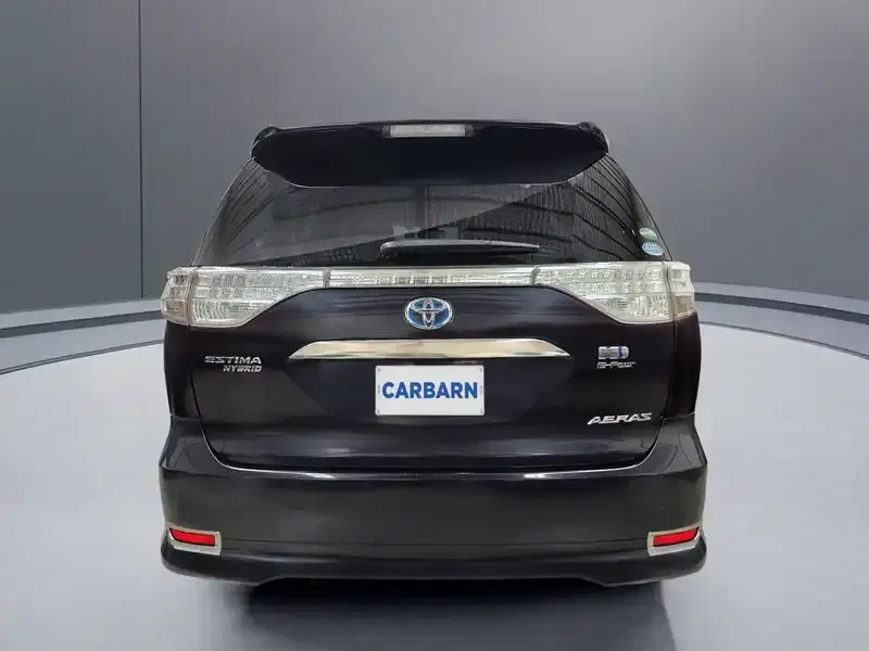 2014 Toyota Estima AHR20W in Burgundy — exterior view 5 2014 Toyota Estima AHR20W in Burgundy — exterior view 5