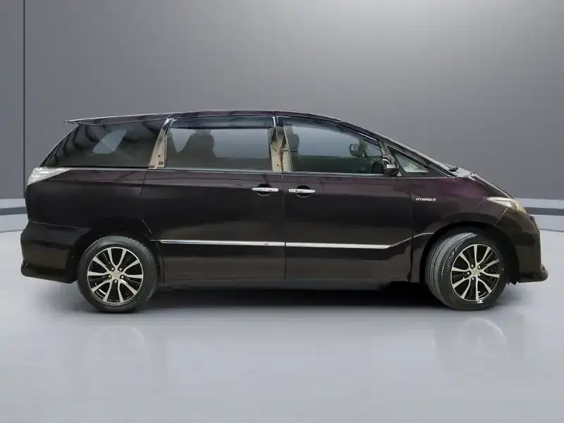 2014 Toyota Estima AHR20W in Burgundy — exterior view 6 2014 Toyota Estima AHR20W in Burgundy — exterior view 6