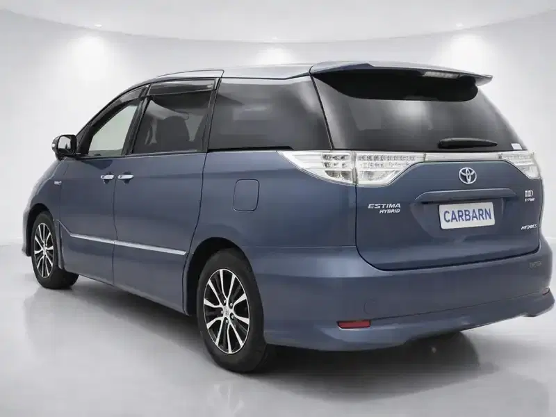 2014 Toyota Estima AHR20W in Blue — exterior view 2 2014 Toyota Estima AHR20W in Blue — exterior view 2