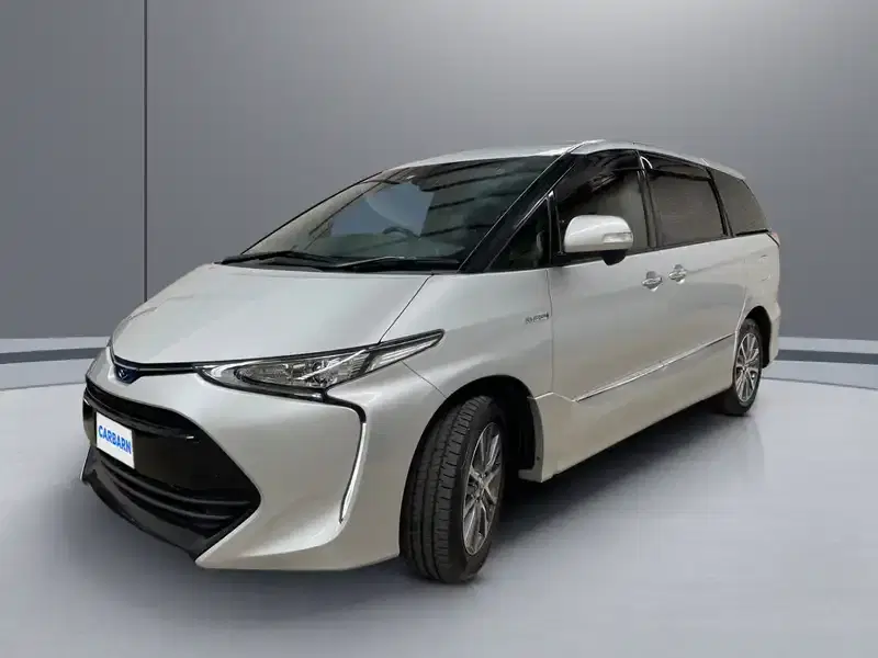 2017 Toyota Estima AHR20W in Silver — exterior view 2 2017 Toyota Estima AHR20W in Silver — exterior view 2