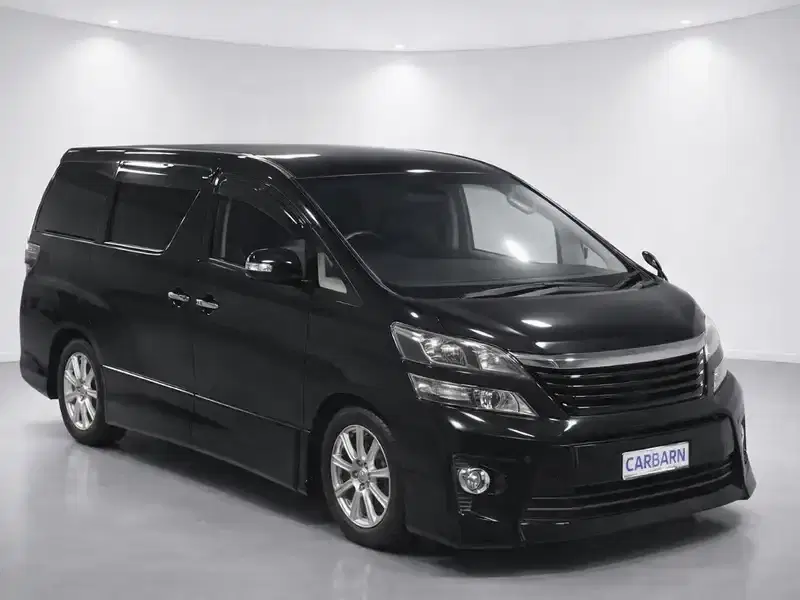 2012 Toyota Vellfire ANH20 in Black — exterior view 1 2012 Toyota Vellfire ANH20 in Black — exterior view 1