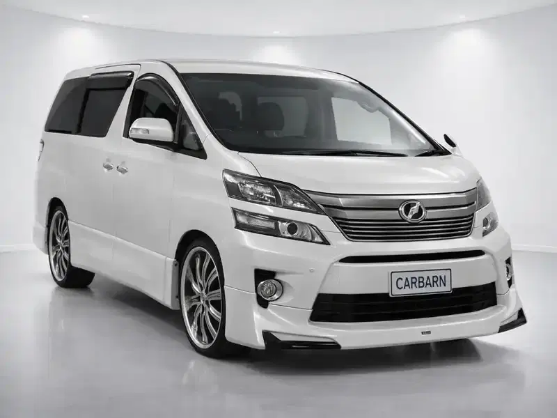 2013 Toyota Vellfire ANH20 in Pearl — exterior view 1 2013 Toyota Vellfire ANH20 in Pearl — exterior view 1