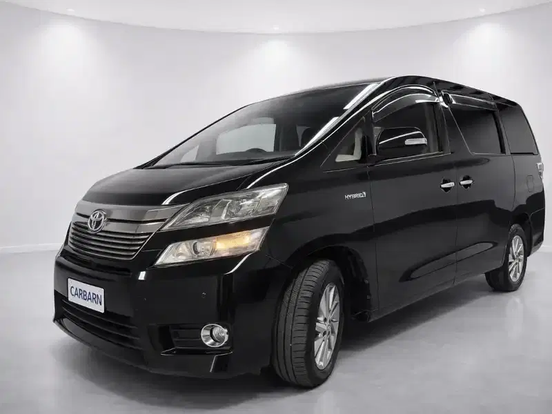 2012 Toyota Vellfire ATH20W in Black — exterior view 2 2012 Toyota Vellfire ATH20W in Black — exterior view 2