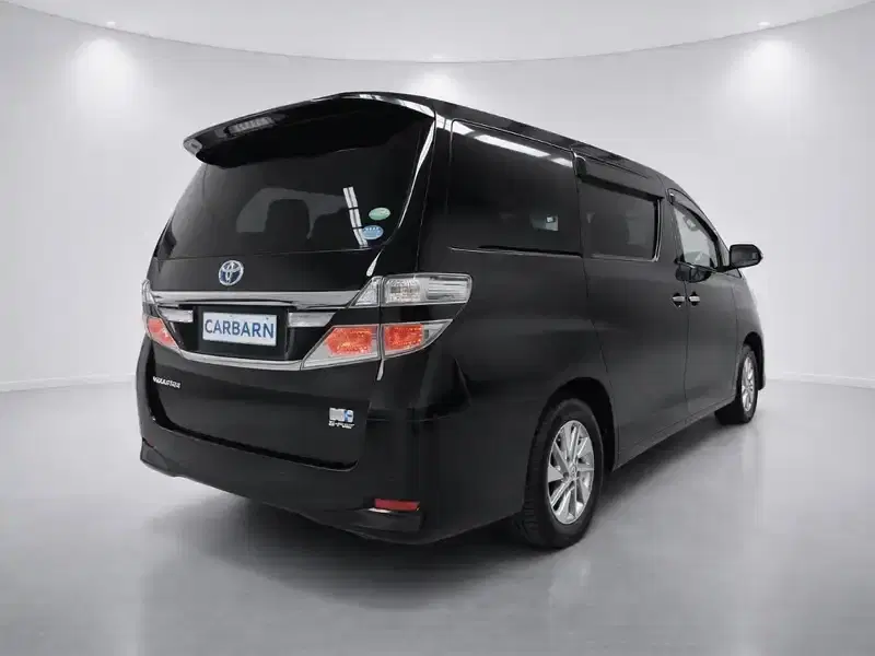 2012 Toyota Vellfire ATH20W in Black — exterior view 6 2012 Toyota Vellfire ATH20W in Black — exterior view 6
