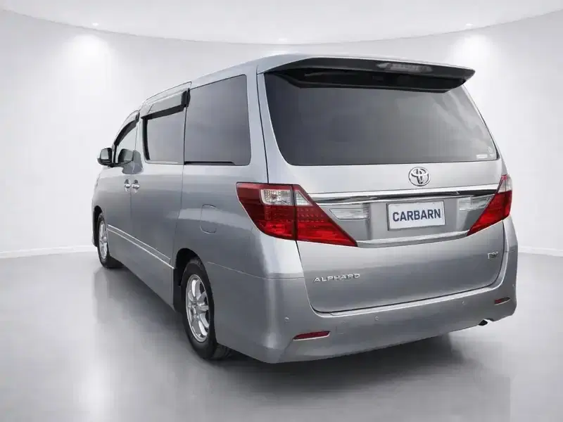 2012 Toyota Alphard ATH20W in Silver — exterior view 3 2012 Toyota Alphard ATH20W in Silver — exterior view 3