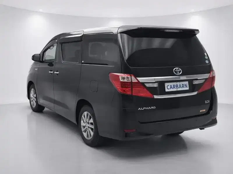 2013 Toyota Alphard ATH20W in Black — exterior view 3 2013 Toyota Alphard ATH20W in Black — exterior view 3