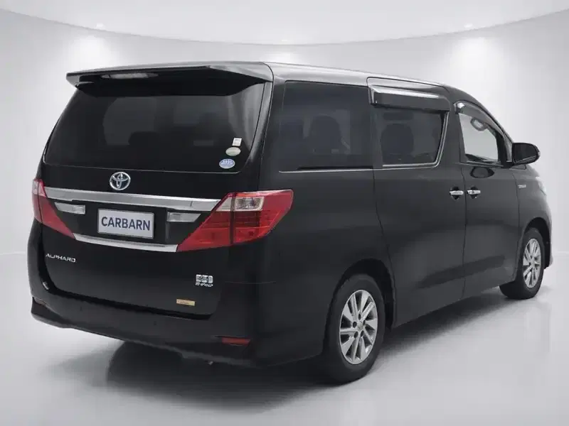 2013 Toyota Alphard ATH20W in Black — exterior view 4 2013 Toyota Alphard ATH20W in Black — exterior view 4