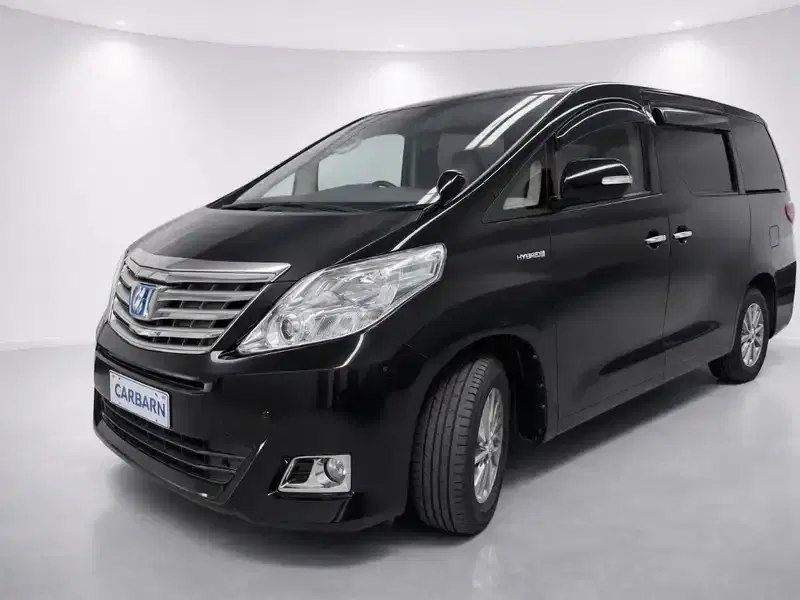2013 Toyota Alphard ATH20W in Black — exterior view 2 2013 Toyota Alphard ATH20W in Black — exterior view 2
