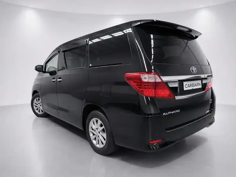 2013 Toyota Alphard ATH20W in Black — exterior view 4 2013 Toyota Alphard ATH20W in Black — exterior view 4