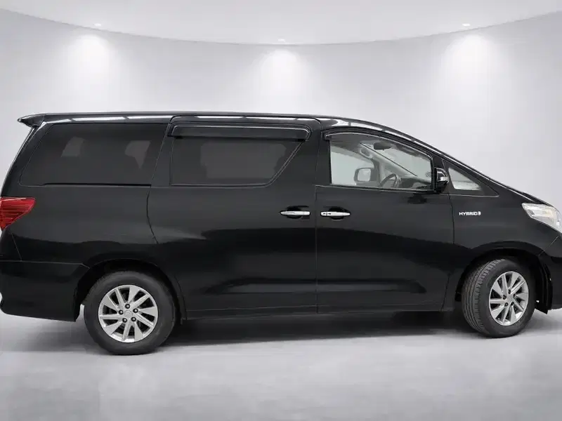 2013 Toyota Alphard ATH20W in Black — exterior view 7 2013 Toyota Alphard ATH20W in Black — exterior view 7