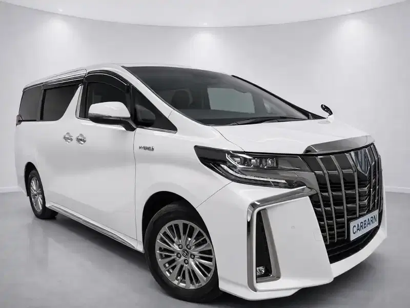 2020 Toyota Alphard AYH30W in White — exterior view 1 2020 Toyota Alphard AYH30W in White — exterior view 1